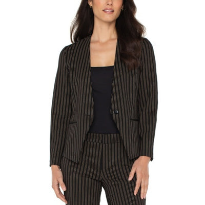 Liverpool Los Angeles - Womens Collarless Fitted Blazer