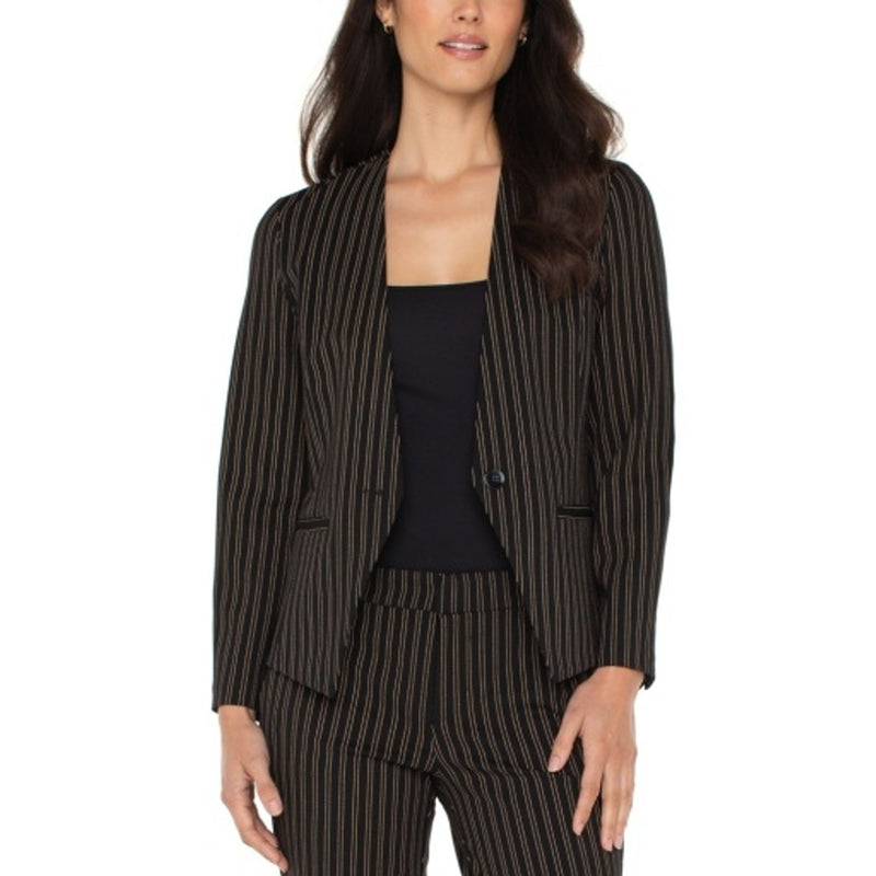 Liverpool Los Angeles - Womens Collarless Fitted Blazer