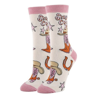 Oooh Yeah - Womens Giddy Up Women's Crew Socks