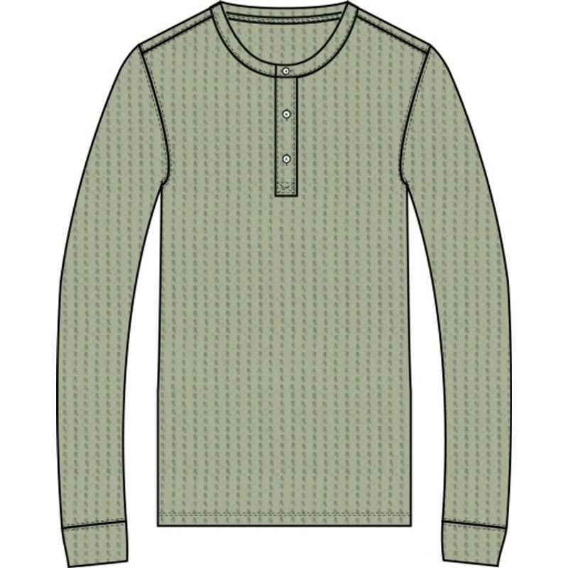 Onia - Mens Heavyweight Cotton Waffle Henley