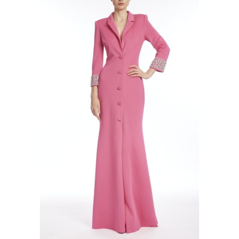 Badgley Mischka - Womens Lt Wt Coat Dress