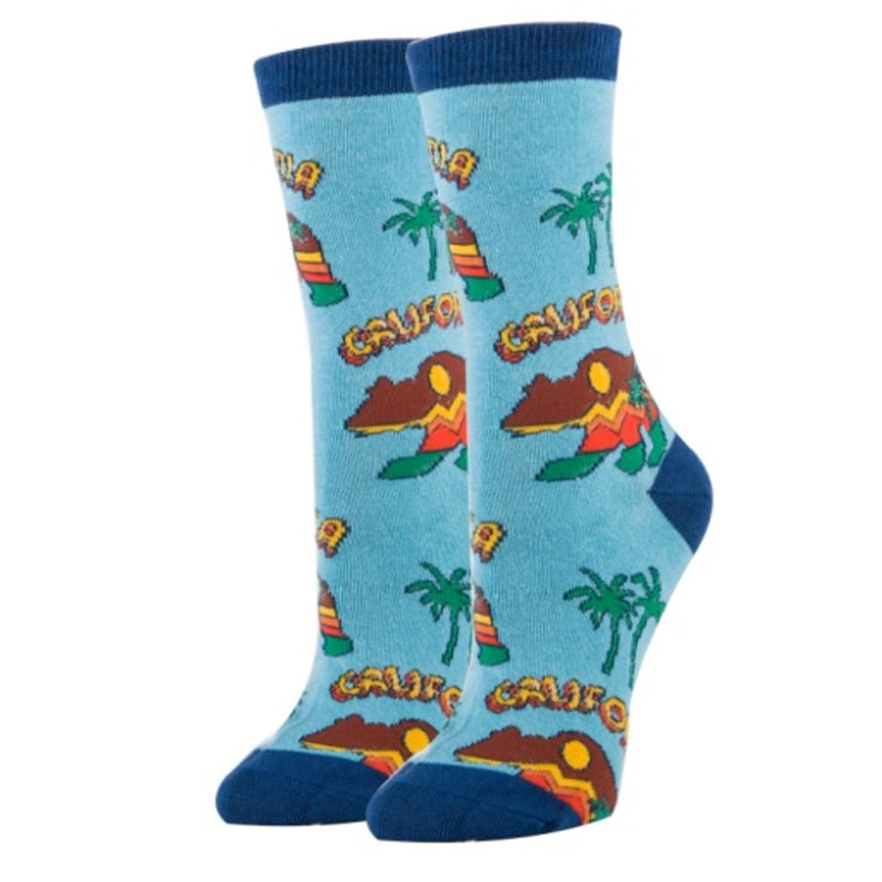 Oooh Yeah - Womens Crew Socks-Cali Bear