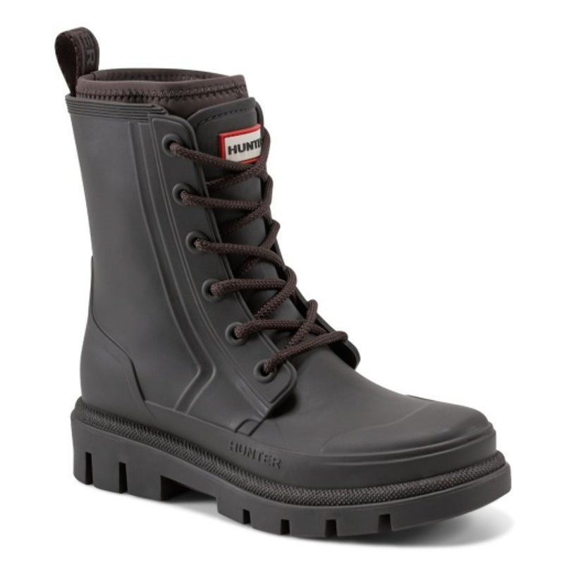 Hunter - Womens Diana Waterproof Lace-Up Rain Boot