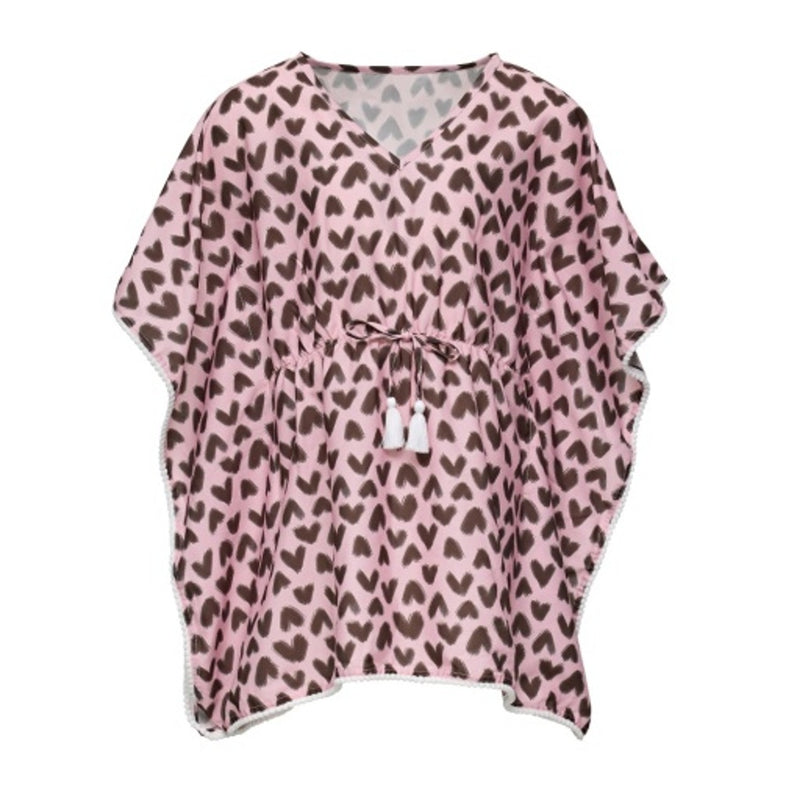 Snapper Rock - Girls Wild Love Batwing Cover Up