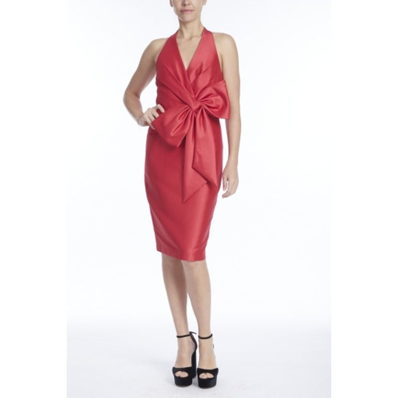 Badgley Mischka - Womens Halter Bow
