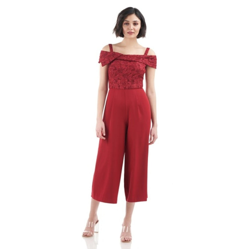 JS Collections - Womens Melanie Bow Jumpsuit