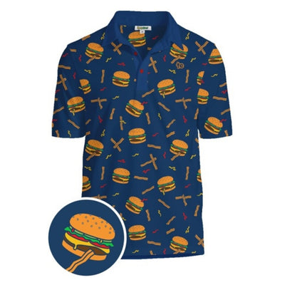 Tipsy Elves - Mens Snack Shack Golf Polo