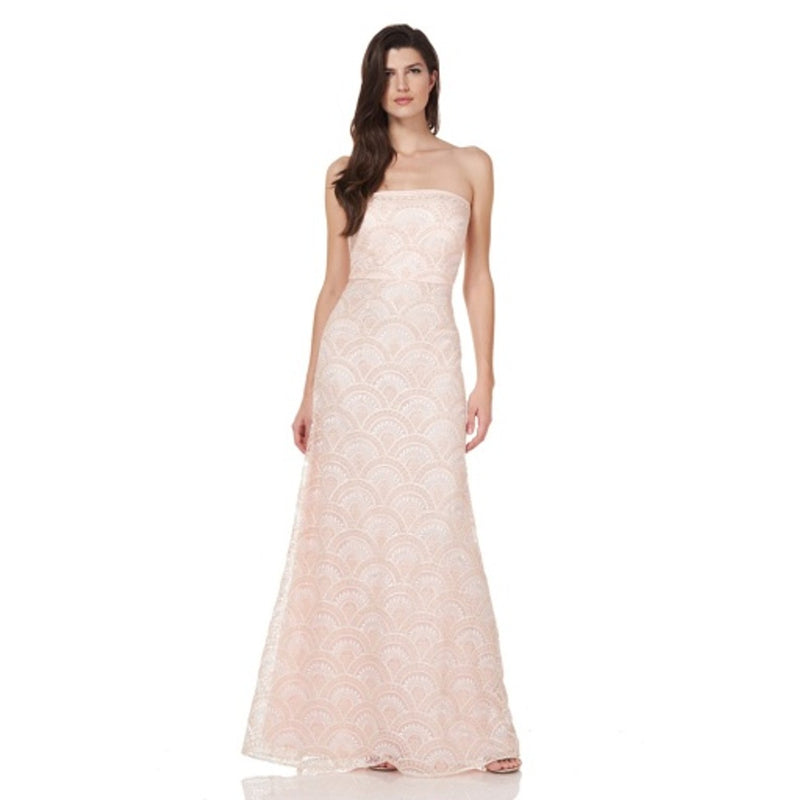 JS Collections - Womens Anabelle Off the Shoulder Gown