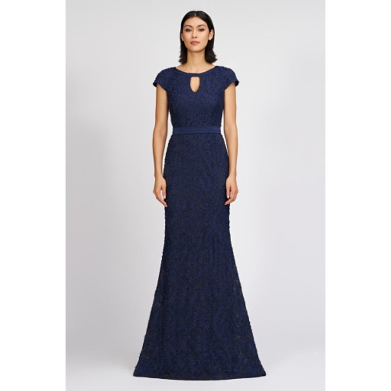 JS Collections - Womens Leigh Keyhole Mermaid Gown