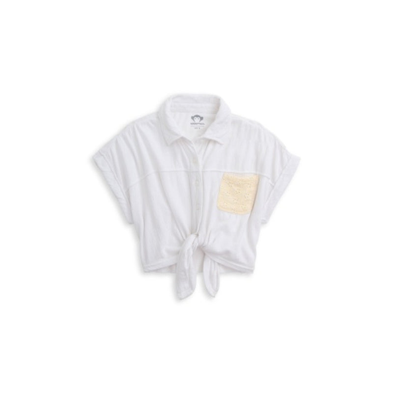 Appaman - Girls Kelsey Knot Shirt