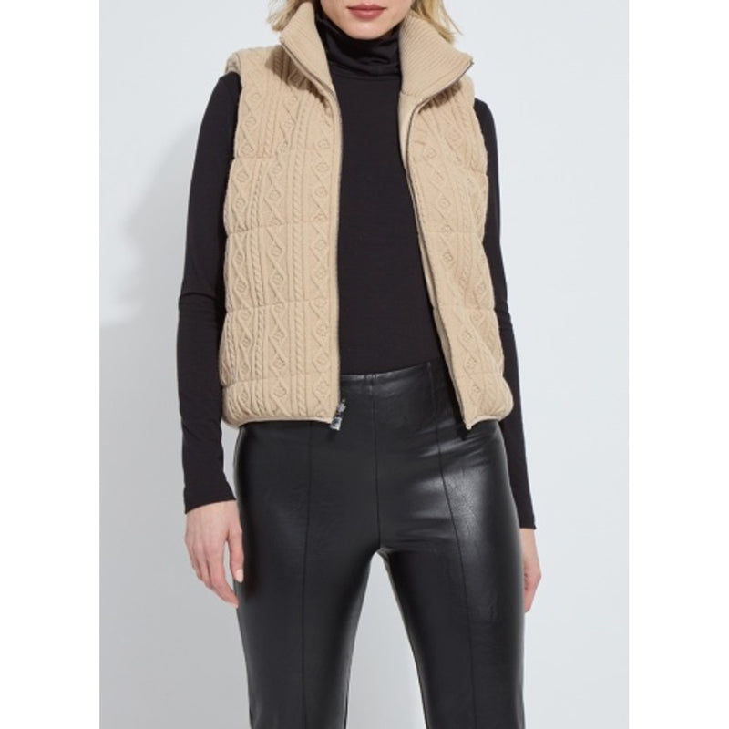 Lysse - Womens Petra Reversible Puffer Sweater Vest