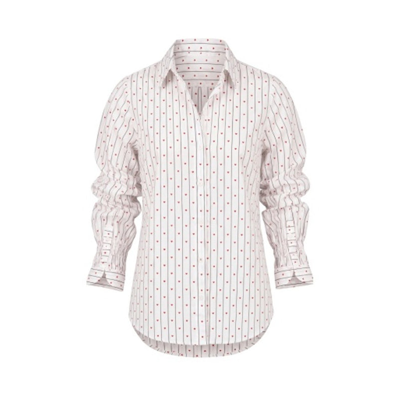 Liverpool Los Angeles - Womens Adjustable Slv Btn Front Woven Top