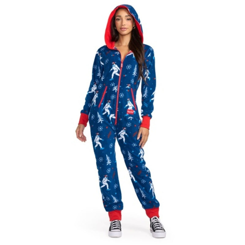 Tipsy Elves - Womens Yuletide Yeti Jumpsuit