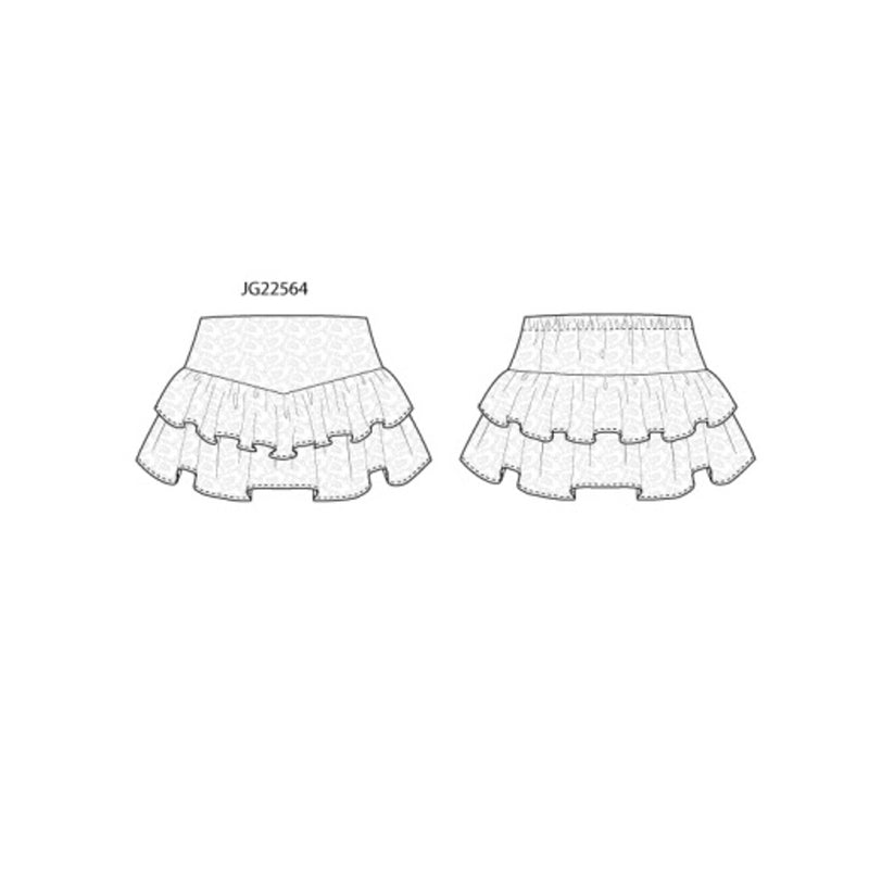 Janie and Jack - Girls with Wht Eyelet Skirt E1