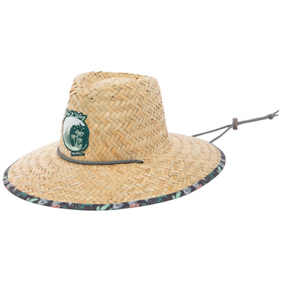 San Diego Hat Company - Pinch Crown Palm Straw Lifeguard