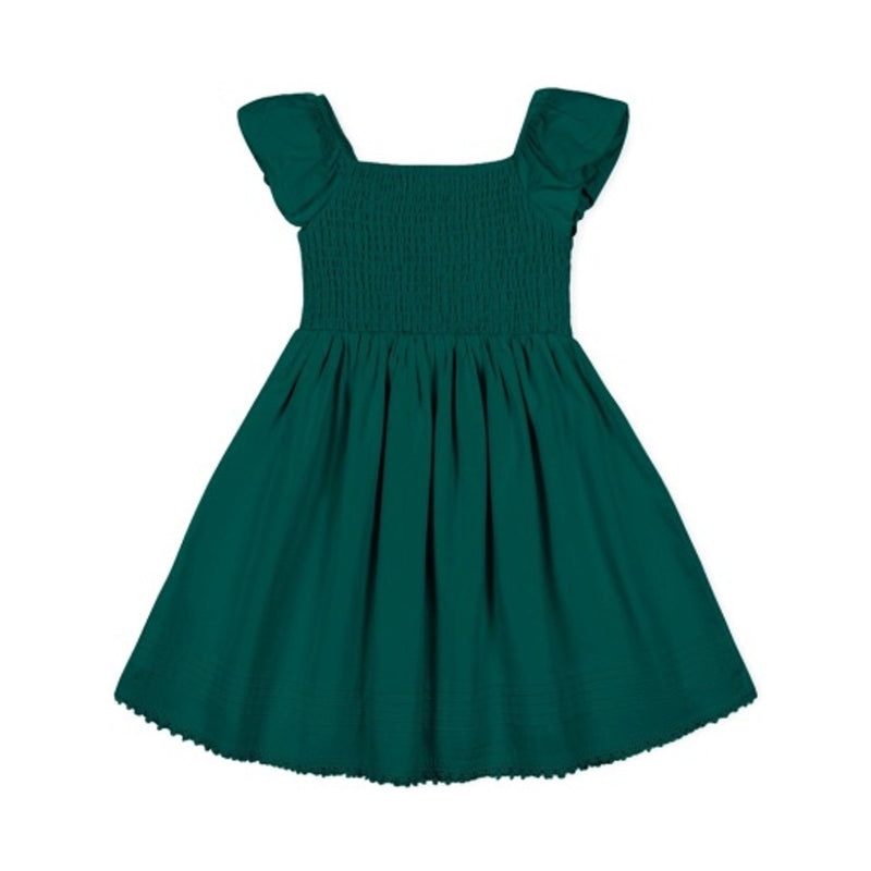 Hope & Henry - Girls Organic Sateen Flower Girl Dress