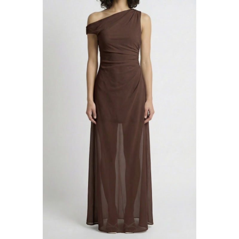 Onia - Womens Overlay Cold Shoulder Maxi Dress