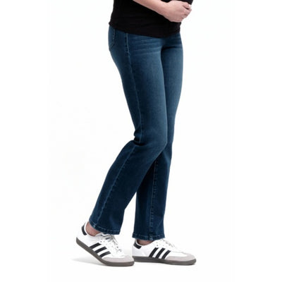 1822 Denim - Womens Maternity 30" Slim Straight Better Butter with Bellyband