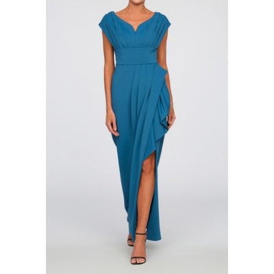 JS Collections - Womens Anissa Column Gown
