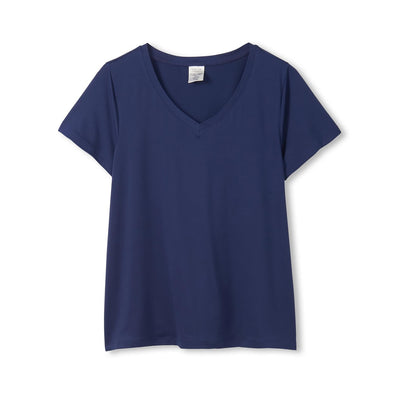 Little Blue House - Unisex Navy V-Neck Tee in a Bag