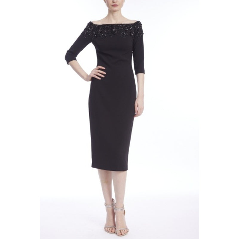 Badgley Mischka - Womens Emb Nk