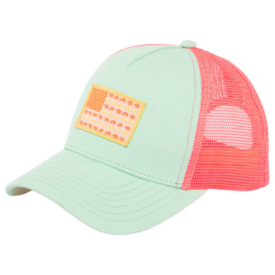 San Diego Hat Company - Kids Fitted 5 Panel Cali Bear Flag
