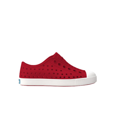 Native Shoes - Unisex Jefferson Kids - Ruby Red/ Shell White