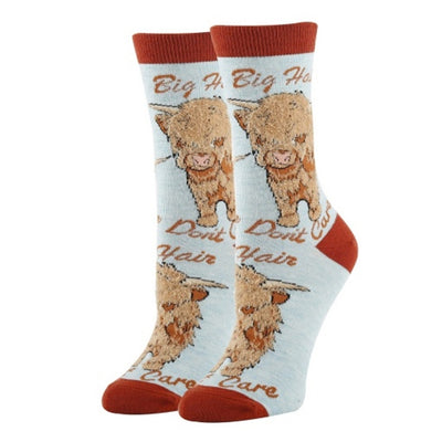 Oooh Yeah - Womens Hair Don't Care Women's Crew Socks