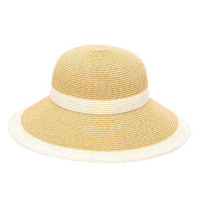 San Diego Hat Company - Womens Water Repellent Striped Cloche