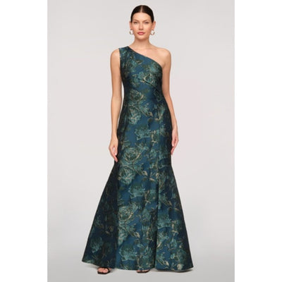 JS Collections - Womens Agnes One Shoulder Gown