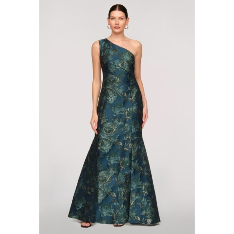 JS Collections - Womens Agnes One Shoulder Gown