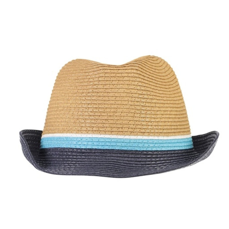 Snapper Rock - Kids Blues Color Block Fedora