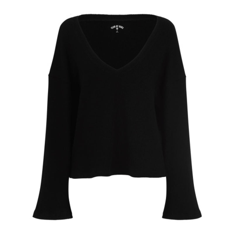 Year of Ours - Womens Ready Set V Neck Sweater