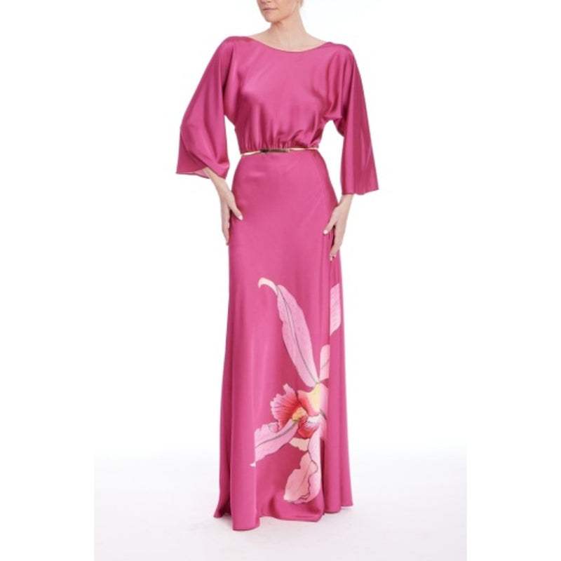 Badgley Mischka - Womens Open Back Gown