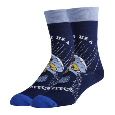 Oooh Yeah - Mens Crew Socks-Salty Bitch