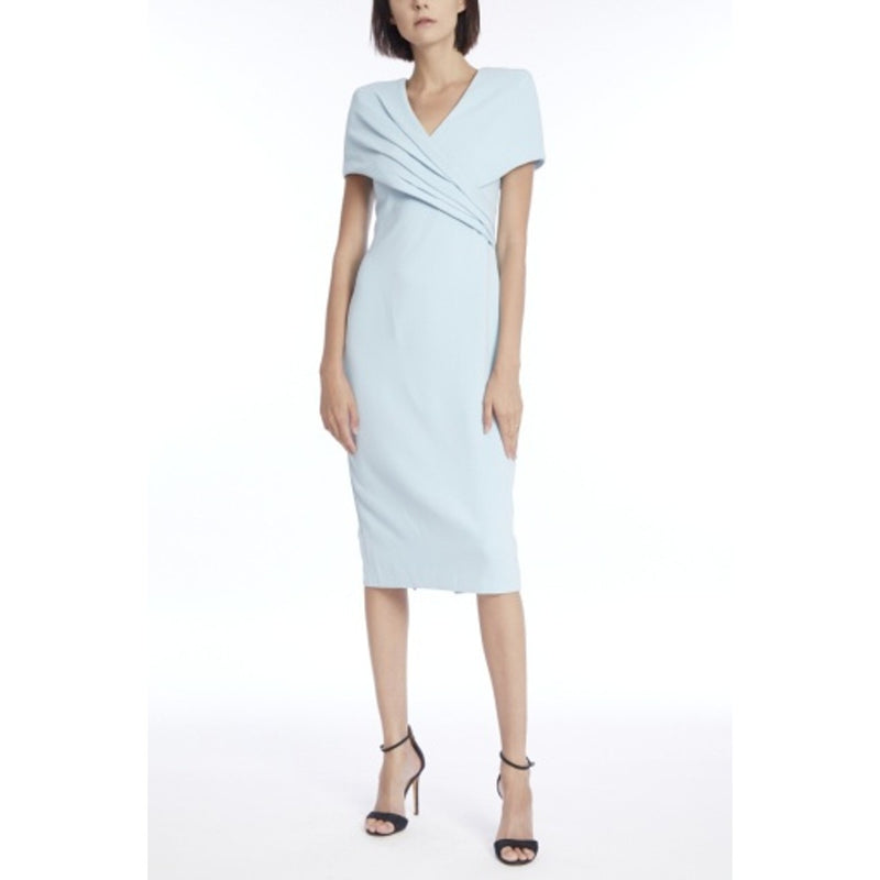 Badgley Mischka - Womens V Nk Puff Slv