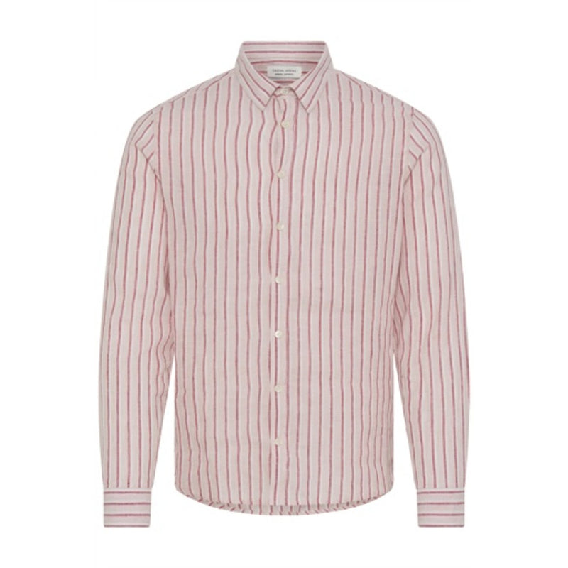 DK Company - Mens Cfrissa Long Sleeve Striped Linen