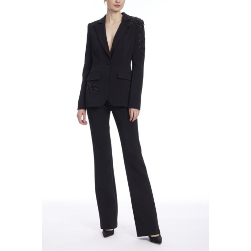 Badgley Mischka - Womens Emb One Button