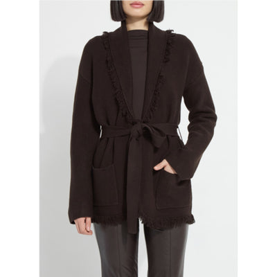 Lysse - Womens Dixie Fringe Belted Cardigan