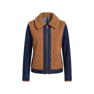 Liverpool Los Angeles - Womens Sherpa Denim Jacket