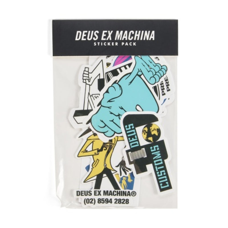 Deus Ex Machina - Mens Seasonal Sticker Pack