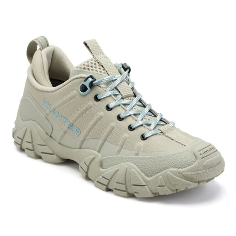 Hunter - Womens Sara Casual Lace-Up Waterproof Sneaker