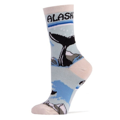 Oooh Yeah - Womens Crewalaska Women's Crew Socks