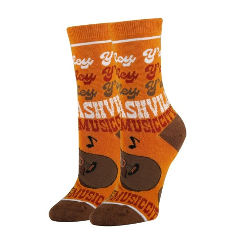 Oooh Yeah - Womens Crew Socks-Hey Y'all