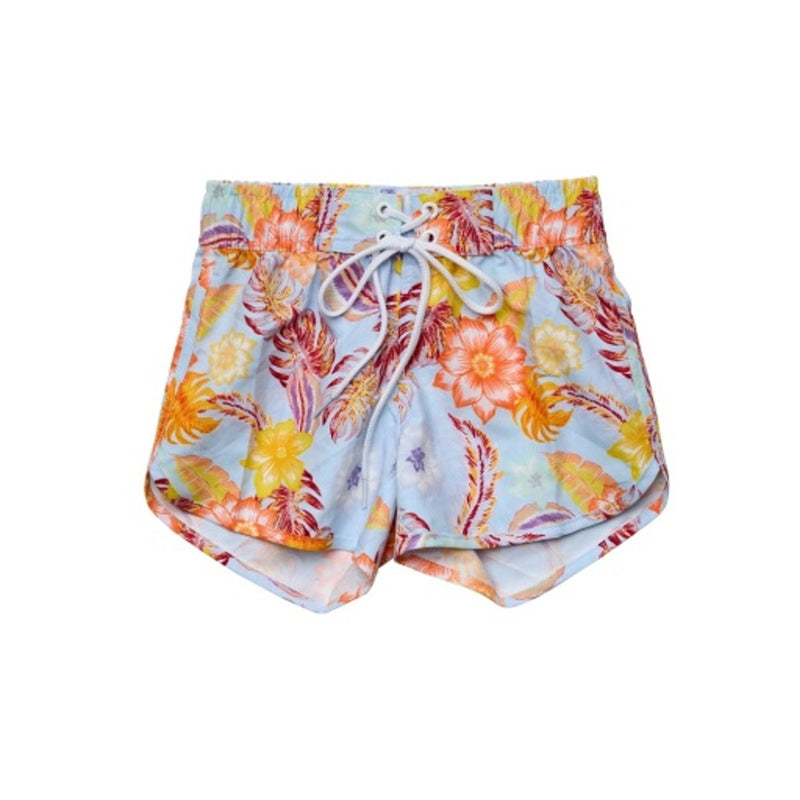 Snapper Rock - Girls Boho Tropical Board Shorts
