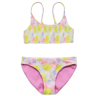 Snapper Rock - Girls Aloha Vacay Recycled Bikini