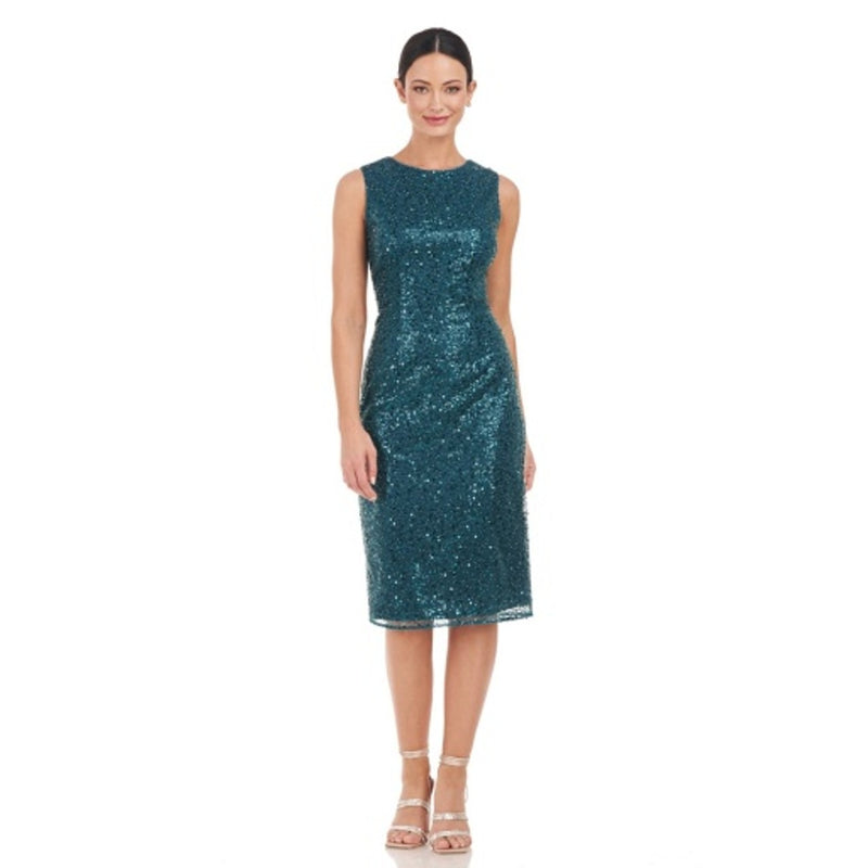 JS Collections - Womens Emilie Sequin Cocktail