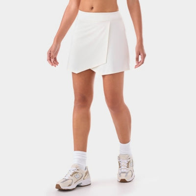 Thirty Three Threads - Unisex Active Asymmetrical Skort Coconut