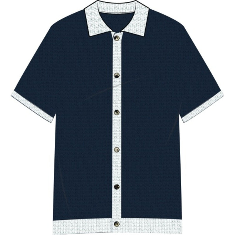 Onia - Mens Linen Ss Button Up Sweater
