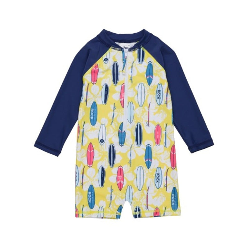 Snapper Rock - Boys Rock the Board Long Sleeve Sunsuit